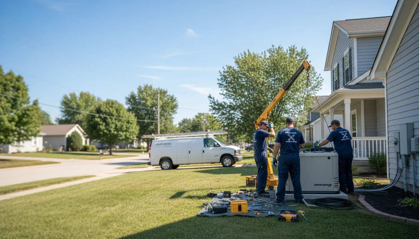Generator Installation in Eggleston, VA near me